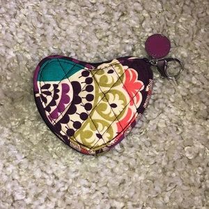 Vera Bradley Wallet Coin Purse Heart-Shaped